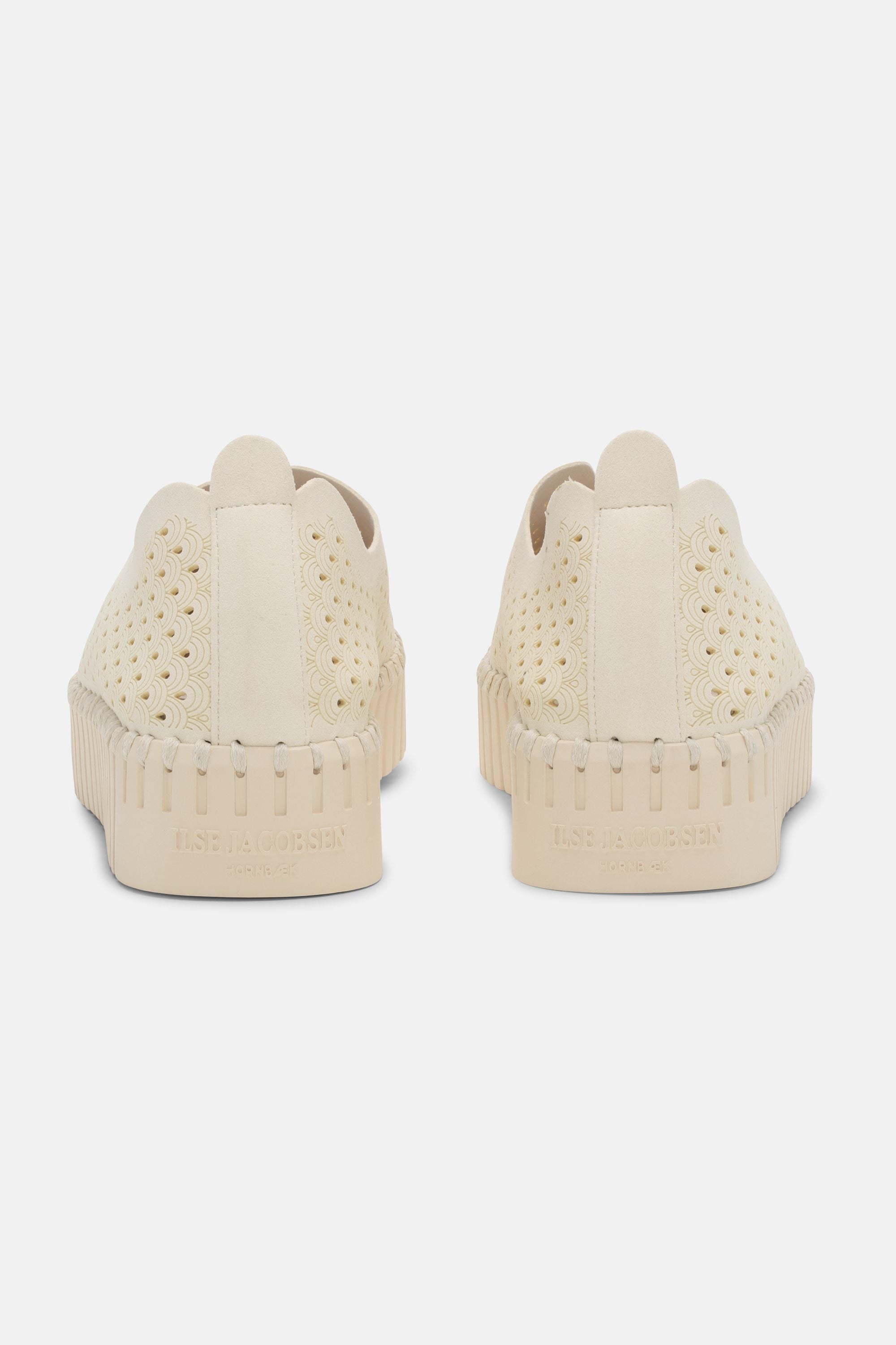 Platform Tulip Flats - Milk Creme